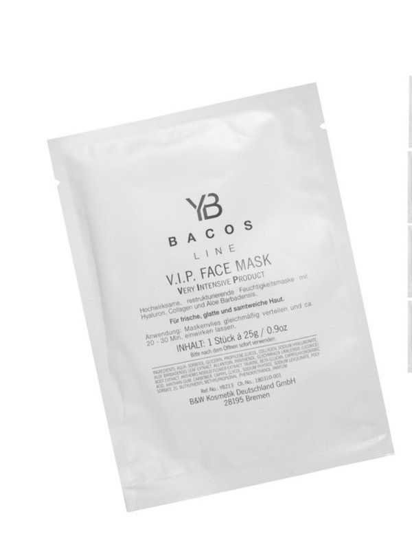 YB BACOS LINE V.I.P. - FACE MASK 3er-Set